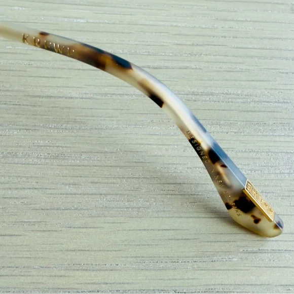 New KREWE Conti Matte Oyster 24K Sunglasses - Picture 14 of 15